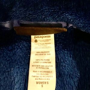 Women’s Patagonia fleece pullover - small